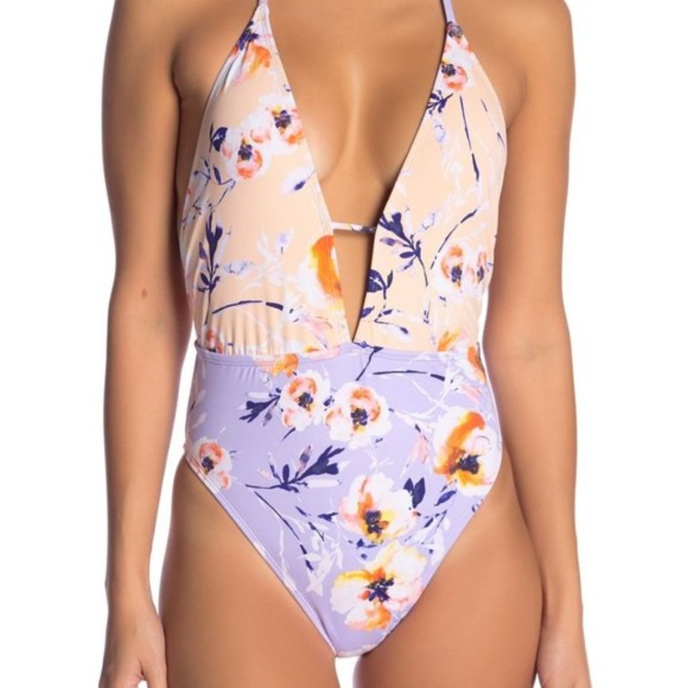 The Bikini Lab Water Color One-Piece Swimsuit